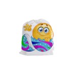 Easter egg Emoji Drawstring Pouch (Small)