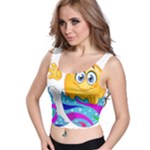 Easter egg Emoji Crop Top