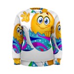 Easter egg Emoji Women s Sweatshirt