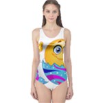 Easter egg Emoji One Piece Swimsuit