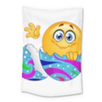 Easter egg Emoji Small Tapestry