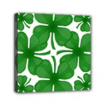 4 leaf clover Mini Canvas 6  x 6  (Stretched)