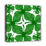 4 leaf clover Mini Canvas 8  x 8  (Stretched)