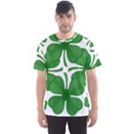 4 leaf clover Men s Sport Mesh Tee