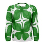 4 leaf clover Men s Long Sleeve Tee