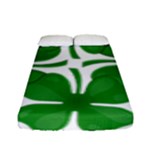 4 leaf clover Fitted Sheet (Full/ Double Size)