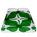 4 leaf clover Fitted Sheet (California King Size)