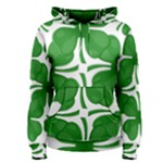 4 leaf clover Women s Pullover Hoodie