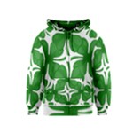 4 leaf clover Kids  Zipper Hoodie