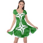 4 leaf clover Cap Sleeve Dress