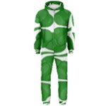 4 leaf clover Hooded Jumpsuit (Men)