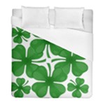 4 leaf clover Duvet Cover (Full/ Double Size)