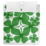 4 leaf clover Duvet Cover Double Side (Queen Size)