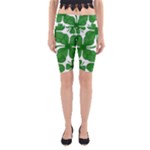 4 leaf clover Yoga Cropped Leggings