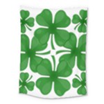 4 leaf clover Medium Tapestry