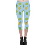 blue durians Capri Leggings 