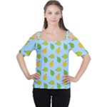 blue durians Women s Cutout Shoulder Tee