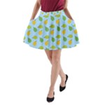 blue durians A-Line Pocket Skirt