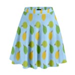 blue durians High Waist Skirt