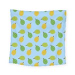 blue durians Square Tapestry (Small)