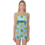 blue durians One Piece Boyleg Swimsuit