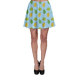 blue durians Skater Skirt