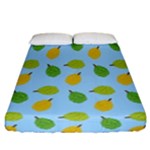 blue durians Fitted Sheet (California King Size)