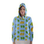 blue durians Hooded Wind Breaker (Women)