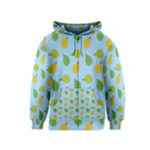 blue durians Kids  Zipper Hoodie