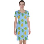 blue durians Short Sleeve Nightdress