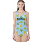 blue durians One Piece Swimsuit