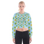 blue durians Cropped Sweatshirt