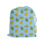 blue durians Drawstring Pouch (XL)