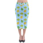 blue durians Midi Pencil Skirt