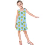 blue durians Kids  Sleeveless Dress