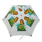 Emoji Mermaid Mini Folding Umbrella