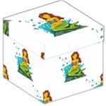 Emoji Mermaid Storage Stool 12 