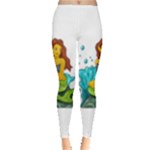 Emoji Mermaid Leggings 