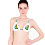 Emoji Mermaid Bikini Top