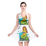 Emoji Mermaid Reversible Skater Dress