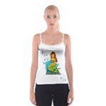 Emoji Mermaid Spaghetti Strap Top