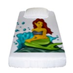 Emoji Mermaid Fitted Sheet (Single Size)