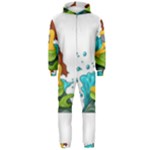 Emoji Mermaid Hooded Jumpsuit (Men)