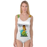 Emoji Mermaid Princess Tank Leotard 