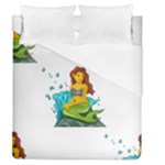 Emoji Mermaid Duvet Cover (Queen Size)