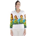 Emoji Mermaid Wind Breaker (Women)