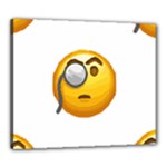 Emoji Monocle Canvas 24  x 20  (Stretched)