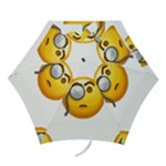 Emoji Monocle Mini Folding Umbrella