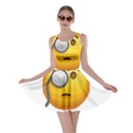 Emoji Monocle Skater Dress