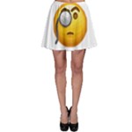 Emoji Monocle Skater Skirt